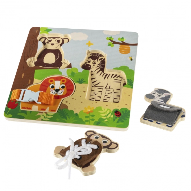 Puzzle Montessori in legno