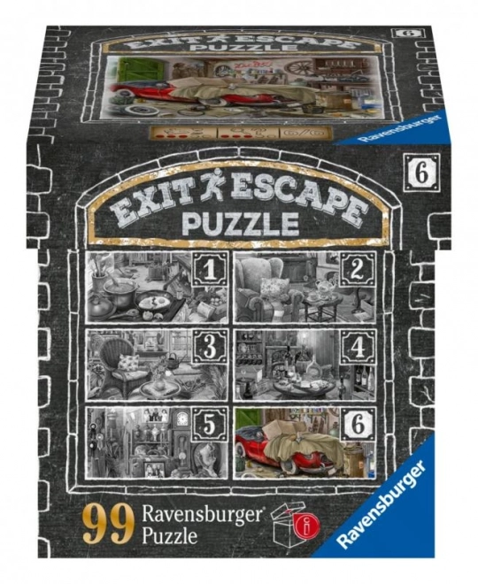 Ravensburger puzzle escape La Magione Spettrale