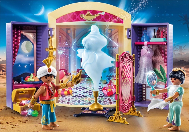 Lampada magica e genio per storie piene di desideri