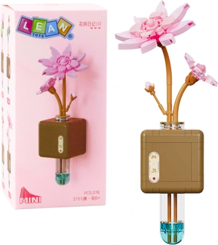 Costruzione Fiore di Loto Rosa