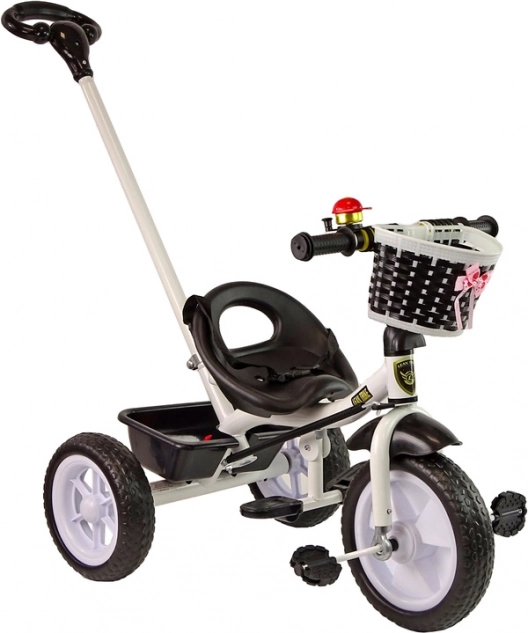 Triciclo per bambini nero con ruote EVA