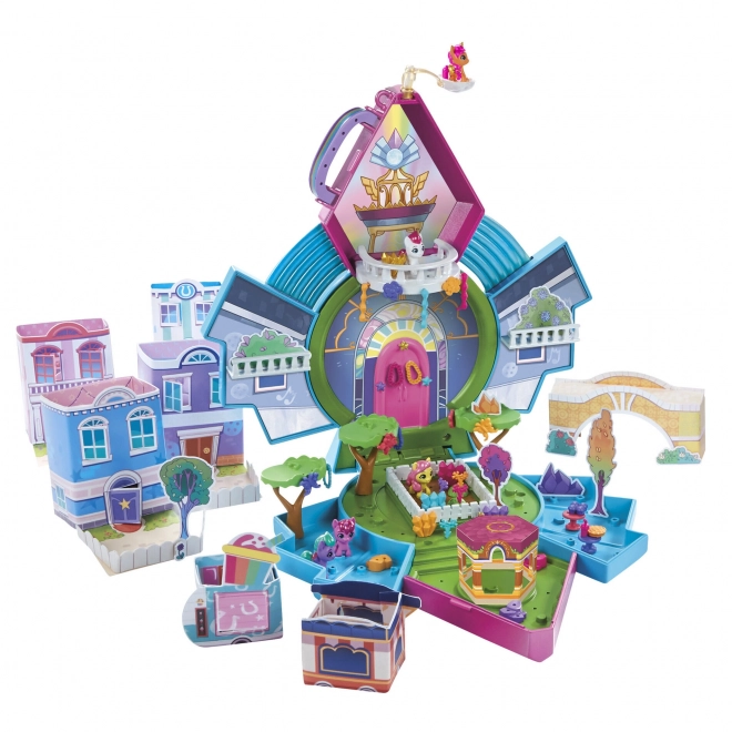 Il mini mondo magico My Little Pony cristallo casetta