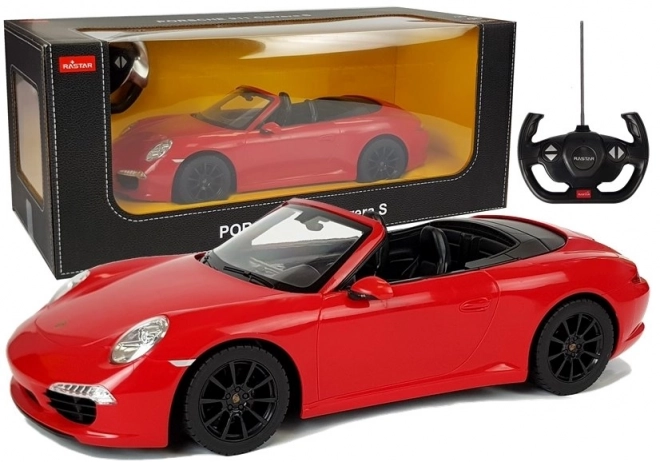 Auto R/C Porsche 911 Rastar 1:14 Rosso a distanza