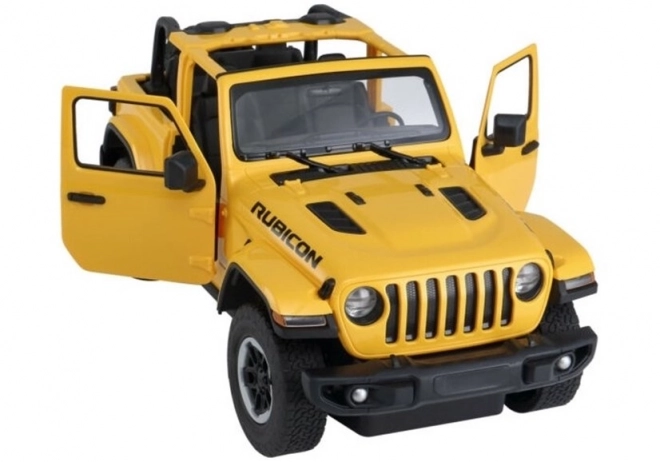Auto R/C Jeep Wrangler Rubicon 1:14 Rastar – Giallo