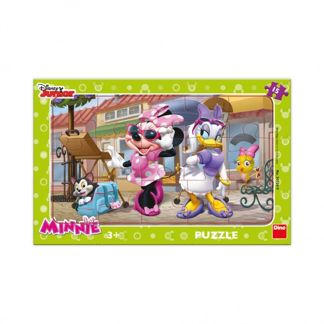 Puzzle Minnie a Montmartre 15 pezzi