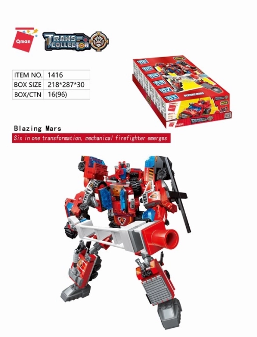 Qman Blazing Mars set 6 in 1