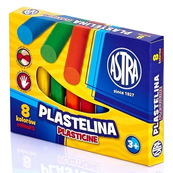 Plastilina Astra Colorata 8x13g