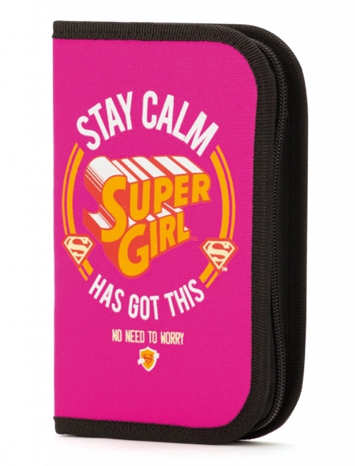 Astuccio Scolastico Supergirl - Stay Calm