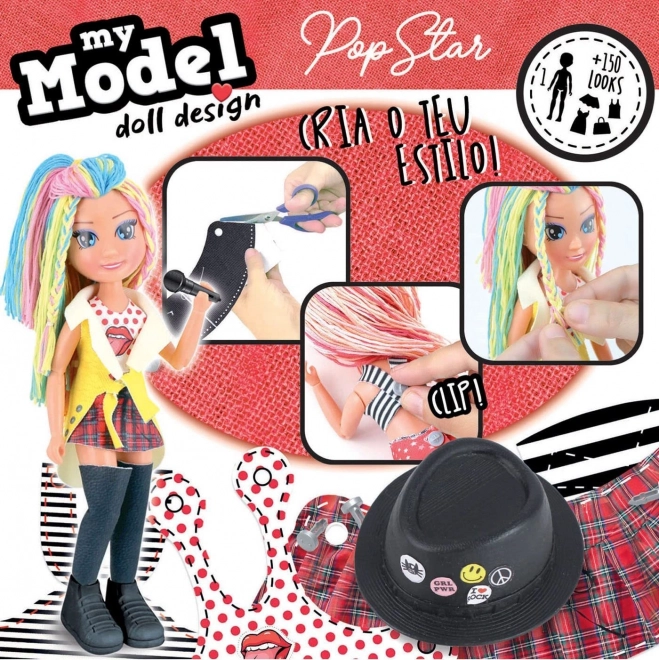 Set creativo My Model Doll Design: Pop Star