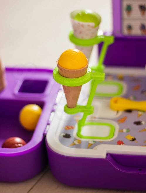 Cucina con gelato a palline 3 in 1 per bambini 62 pezzi