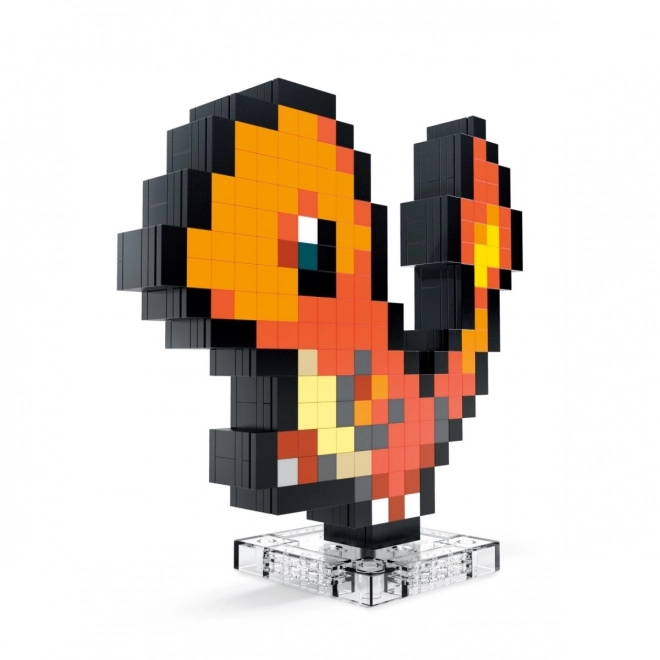 Mega Bloks Pokémon pixel art - Charmander