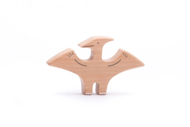 Set di dinosauri di legno per bambini