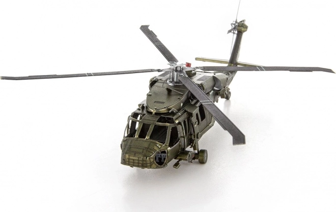 Puzzle 3D Metal Earth elicottero Black Hawk