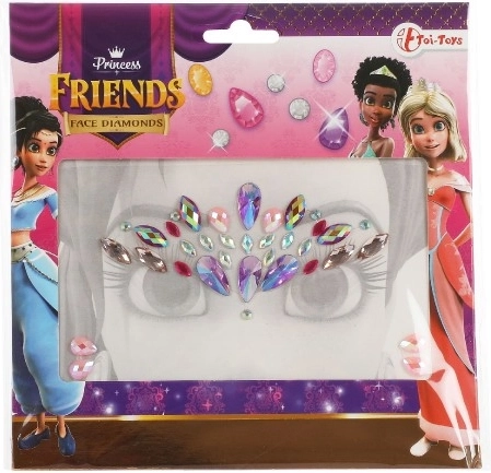 Pietruzze decorative per il viso Principessa