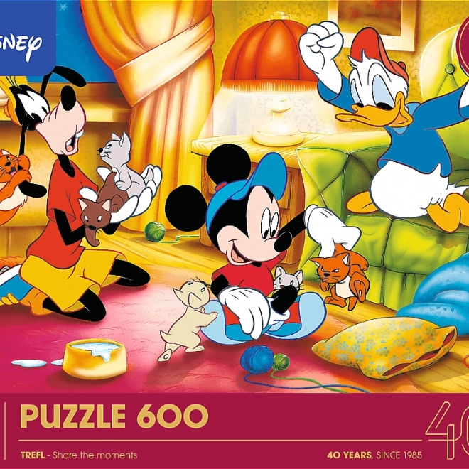 Trefl Puzzle Disney: Topolino e amici 600 pezzi