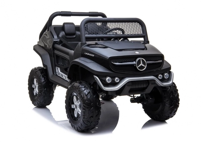 Auto a Batteria Mercedes Unimog Nero