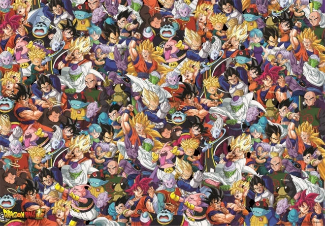 Puzzle 1000 pezzi Compatto Anime Dragon Ball