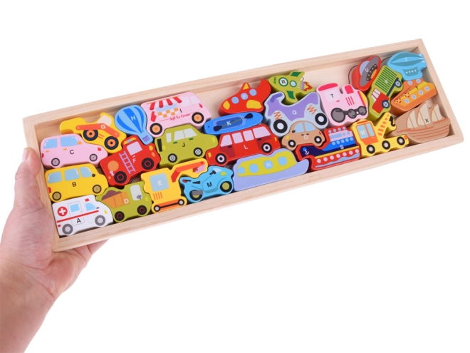 Pezzi in legno resistenti per un gioco creativo