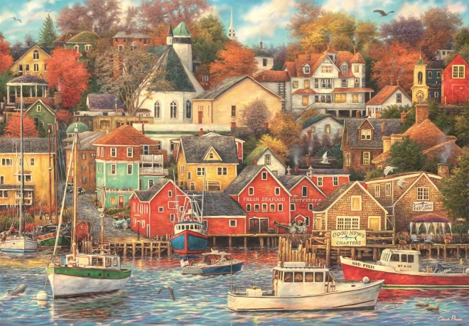 Puzzle 1500 pezzi Compatto Buoni Tempi Porto