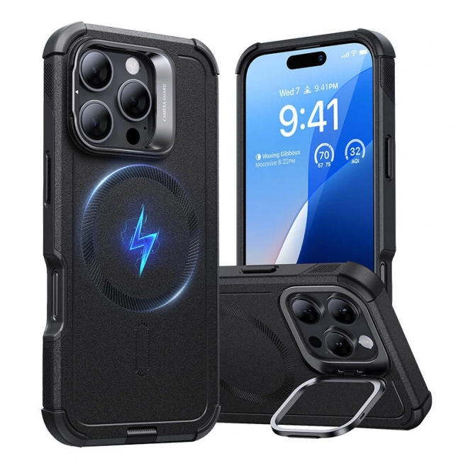 Custodia ESR HaloLock Cyber Tough con supporto per iPhone 16 Pro Max