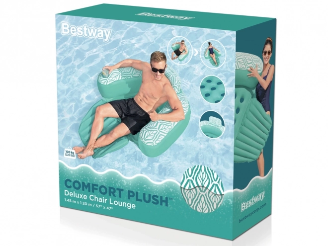 Poltrona gonfiabile per l'acqua Deluxe Comfort Bestway
