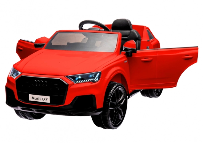 Auto Elettrico Audi Q7 Rosso Laccato