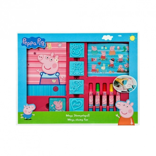 Set di timbri Peppa Pig