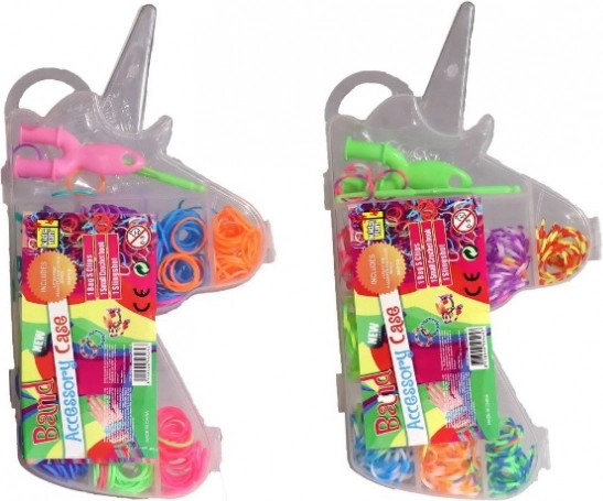 Set di elastici colorati Loom 380 pezzi