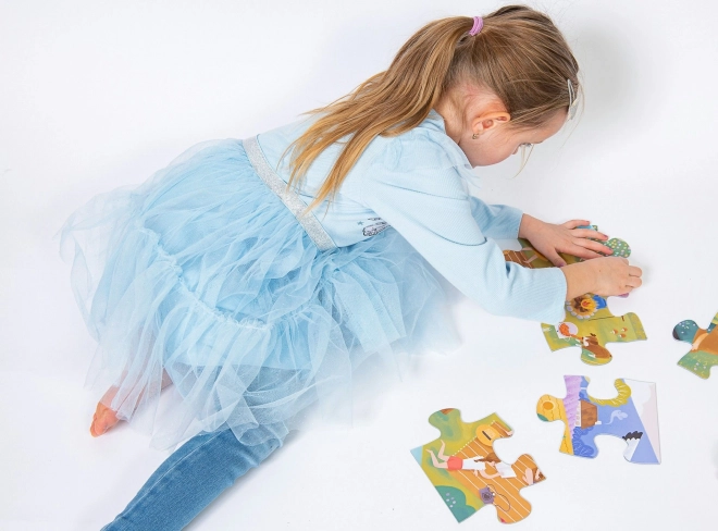 Puzzle Giganti Na výletě per Bambini