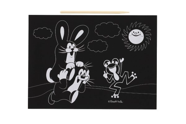 Immagine da Grattare di Krtko 19x26 cm