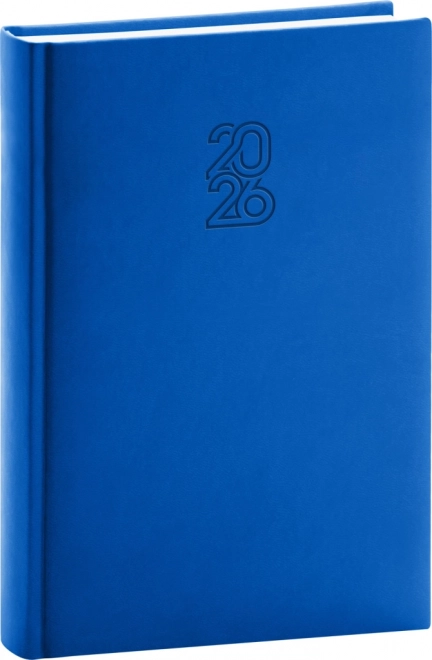 Agenda Giornaliera Blu 2026