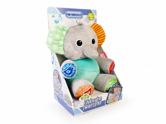 Elefante di peluche interattivo