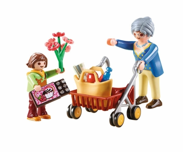 Nonna con deambulatore Playmobil