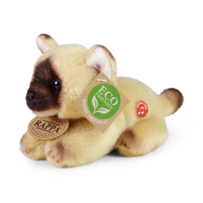 Gatto di peluche eco-friendly 15 cm