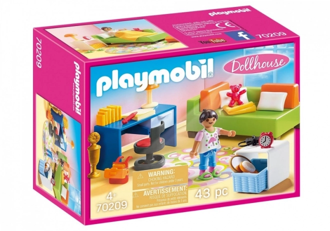 Camera per adolescenti con figure Playmobil