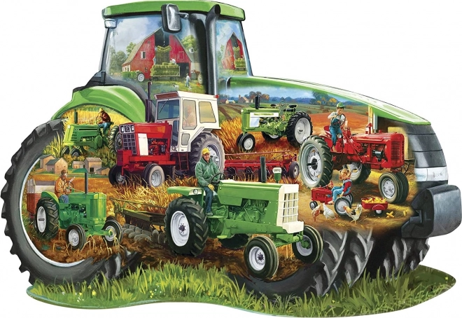 Puzzle sagomato Amore per l'agricoltura 1000 pezzi