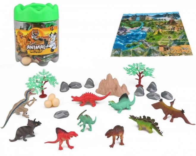 Set di dinosauri 24 pezzi