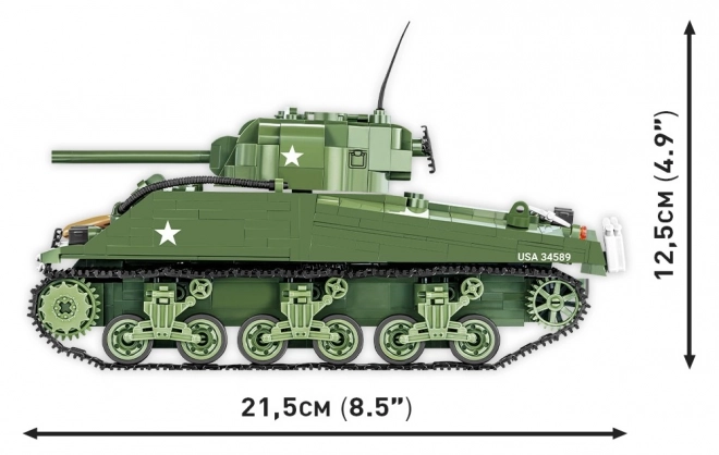 Modello di carro armato M4A3 Sherman COBI