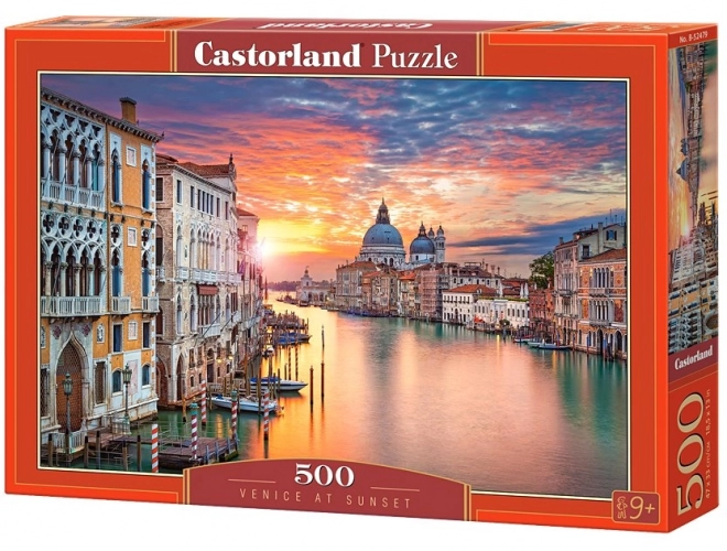 Puzzle 500 pezzi Venezia al tramonto