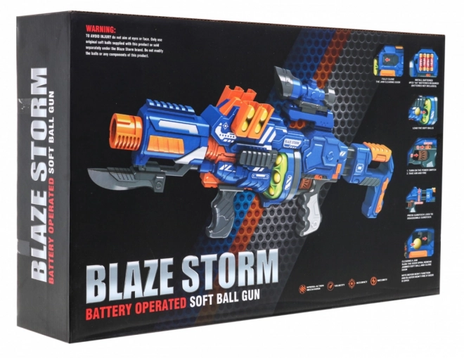 Fucile per Adolescenti 14+ Blaze Storm con Mirino e Baionetta