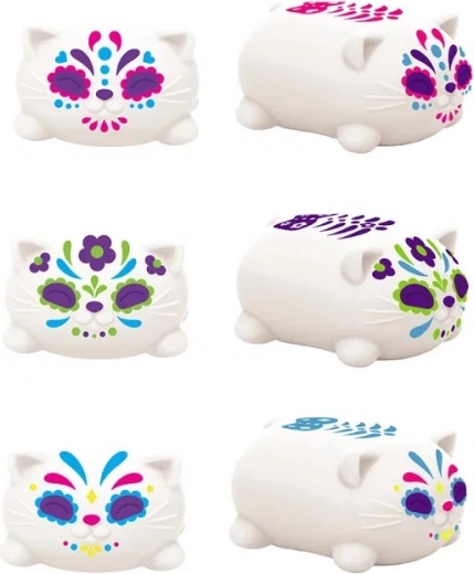 Varianti di colore e design Sugar Skull alla moda