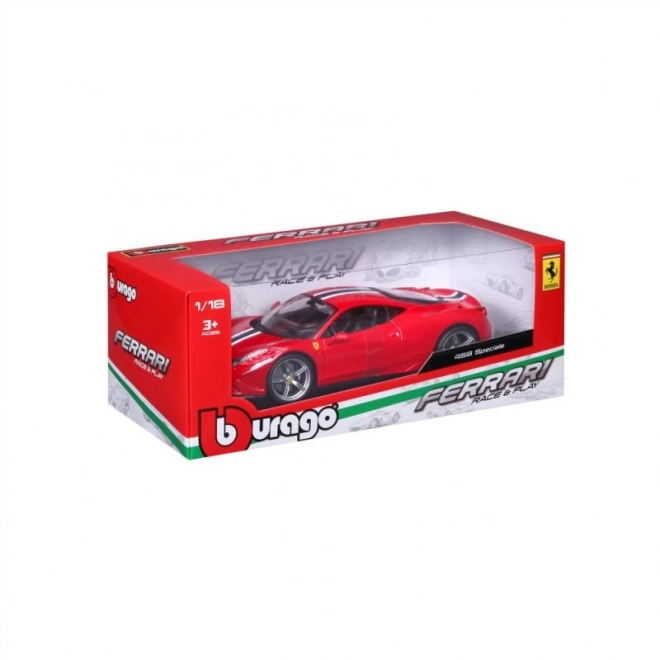 Modellino Ferrari 458 Speciale di Bburago