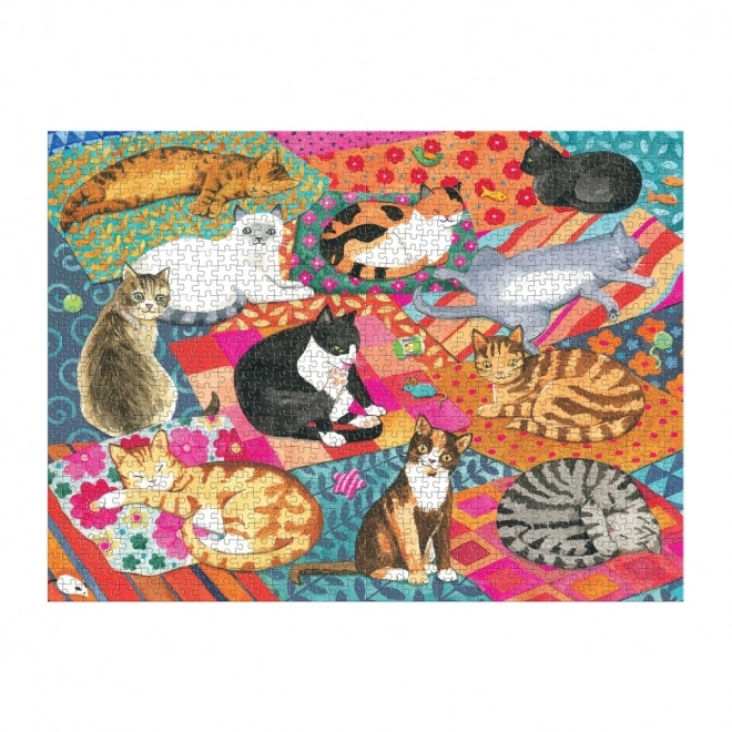 Puzzle gatti pigri 1000 pezzi