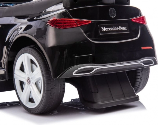 Bicicletta senza pedali per bambini con maniglia Mercedes 3in1 nera