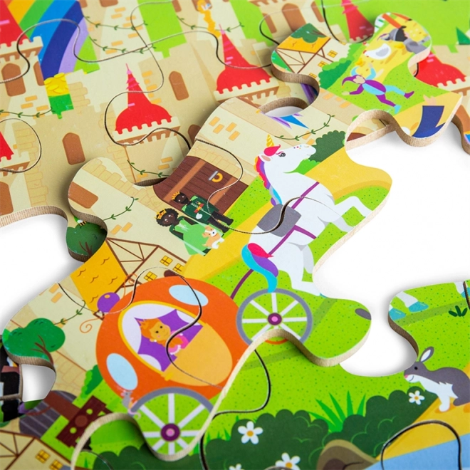 Puzzle Bigjigs Toys mondo magico