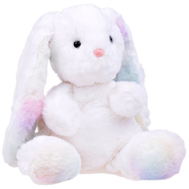 Coniglio Arcobaleno Peluche Morbido 24 cm