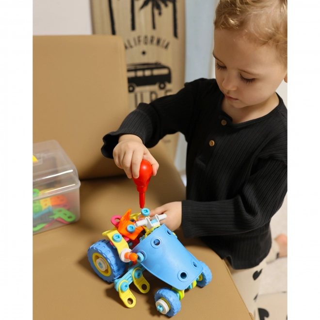 Set di costruzioni di veicoli per bambini 6 in 1