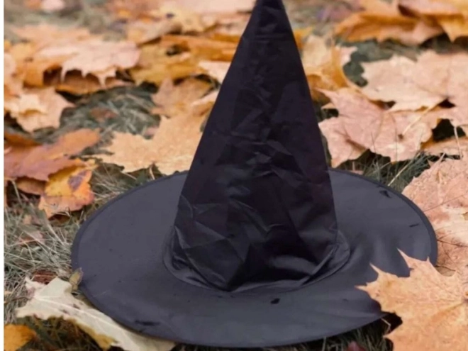 Cappello da strega nero costume di Halloween