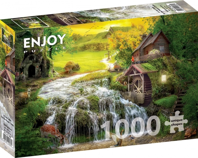 Puzzle Incantevole Ruscello 1000 Pezzi