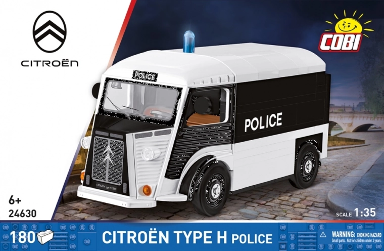 set di costruzione cobi citroën type h police 1:35